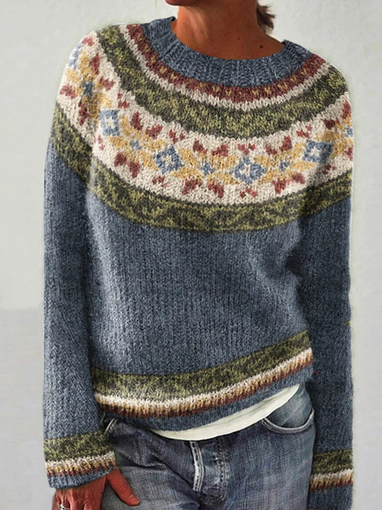 Marliese® | RETRO KLEURBLOK PULLOVER