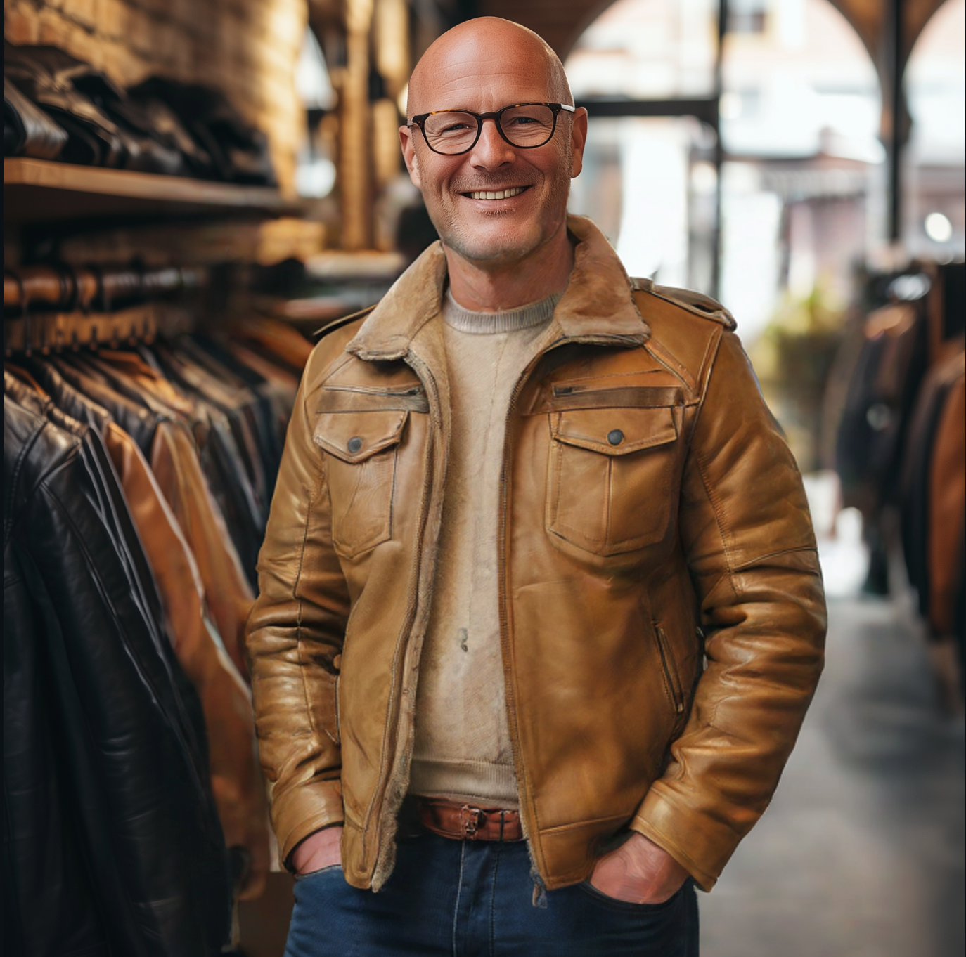 Leopold® | Premium Leren Jas