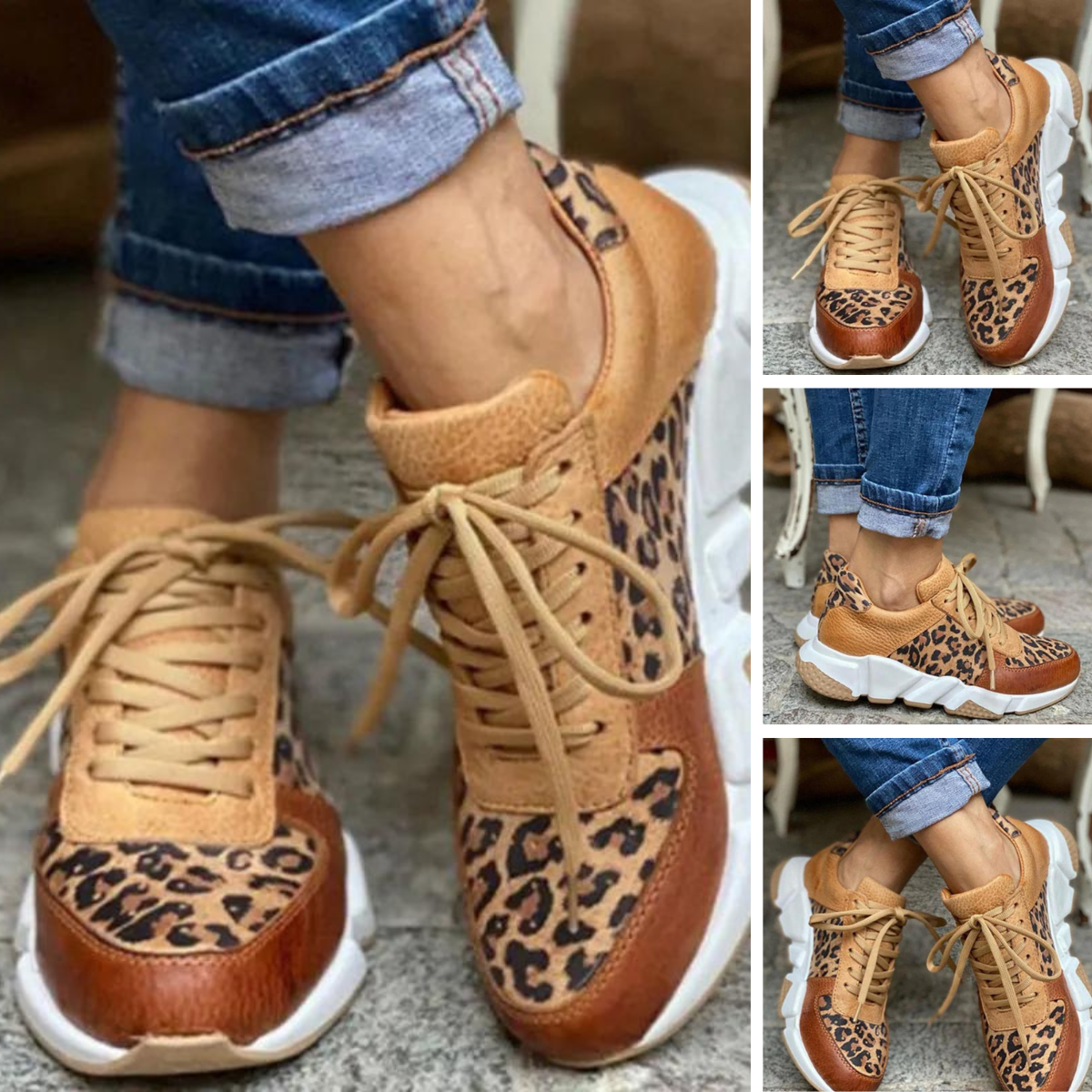 Nytheris™ | Orthopedische leopard schoenen