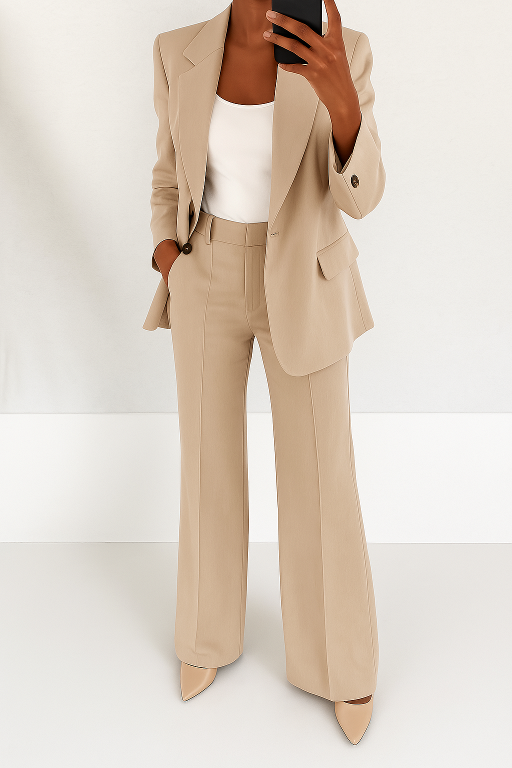 Nicole® | Dames Twee-delig Set – Tijdloze Elegant en Moderne Kracht