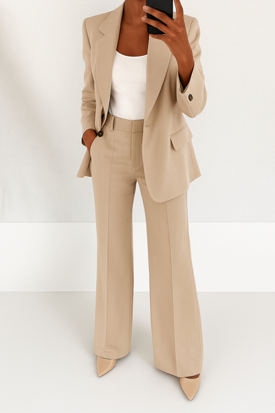 Nicole® | Dames Twee-delig Set – Tijdloze Elegant en Moderne Kracht