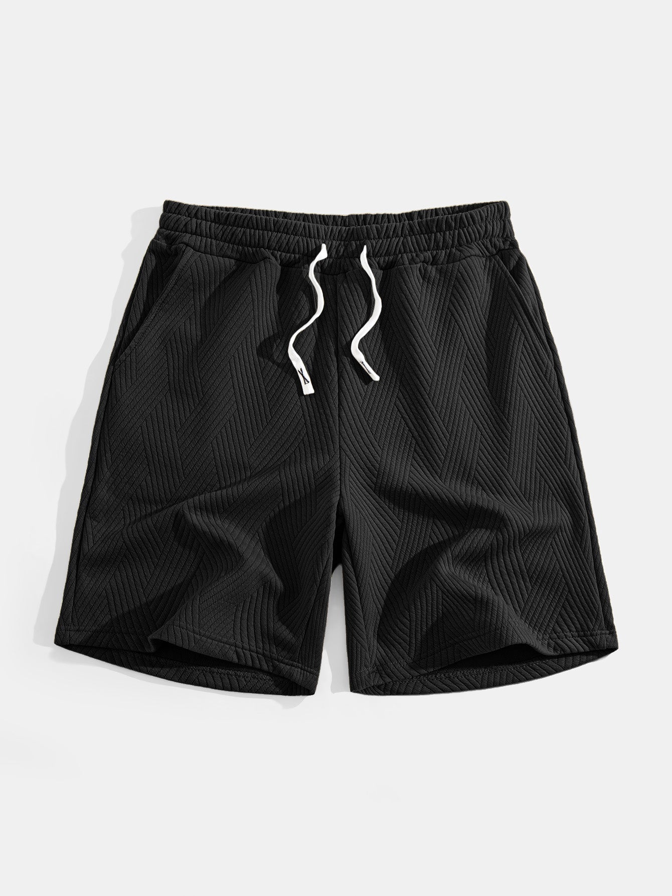 Mouwloze hoodie in gestreept jacquard <tc>T-Shirt</tc> &amp; Shorts