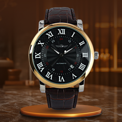 Konstantin® | Luxe Automatische Volledige Lederen Horloge