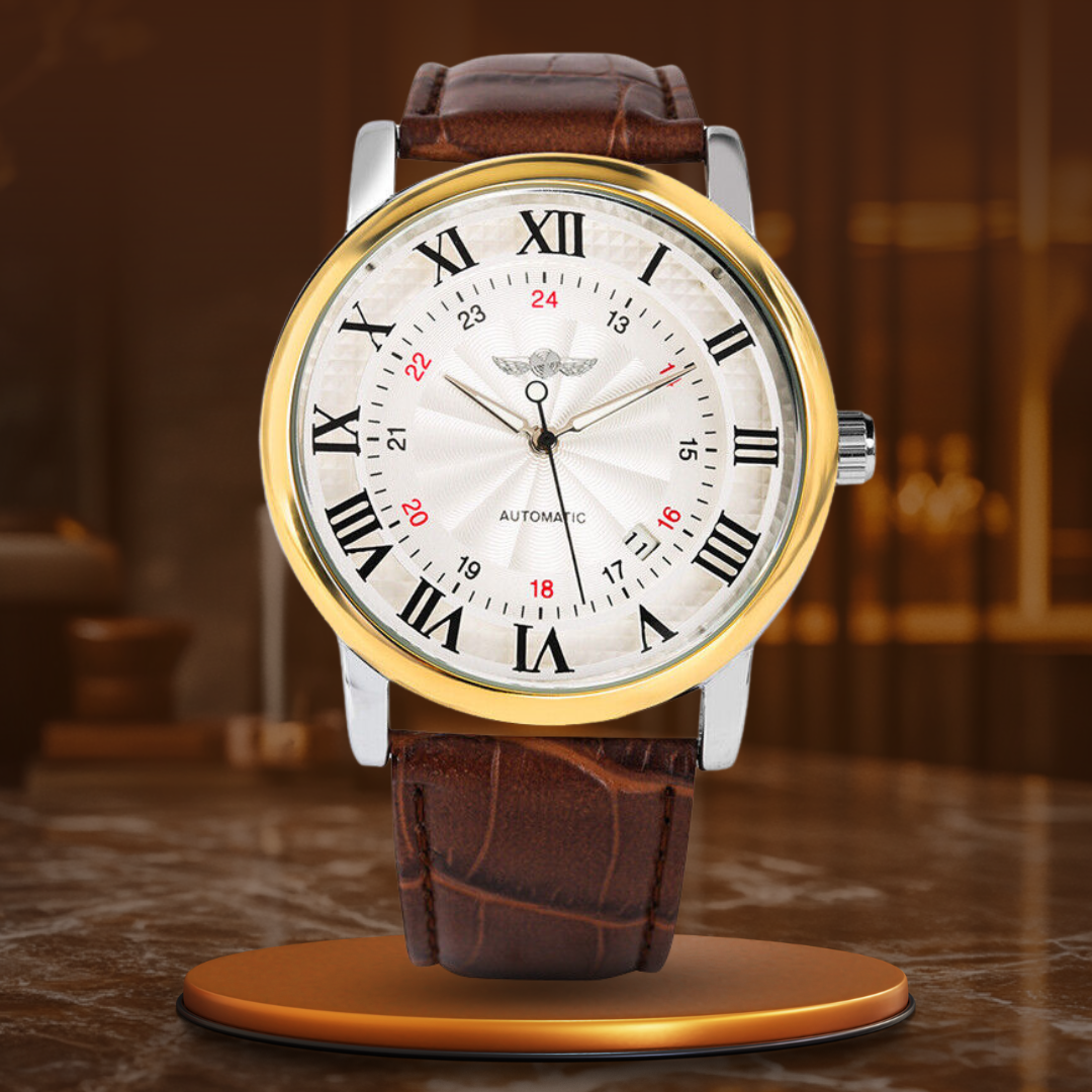 Konstantin® | Luxe Automatische Volledige Lederen Horloge
