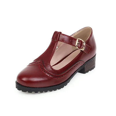 Theresa® | Vegan Leren Orthopedische Schoenen