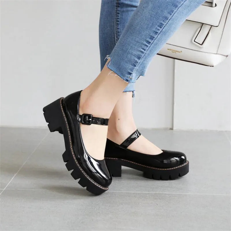 Theresa® | Vegan Leren Orthopedische Schoenen