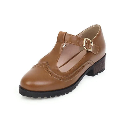 Theresa® | Vegan Leren Orthopedische Schoenen