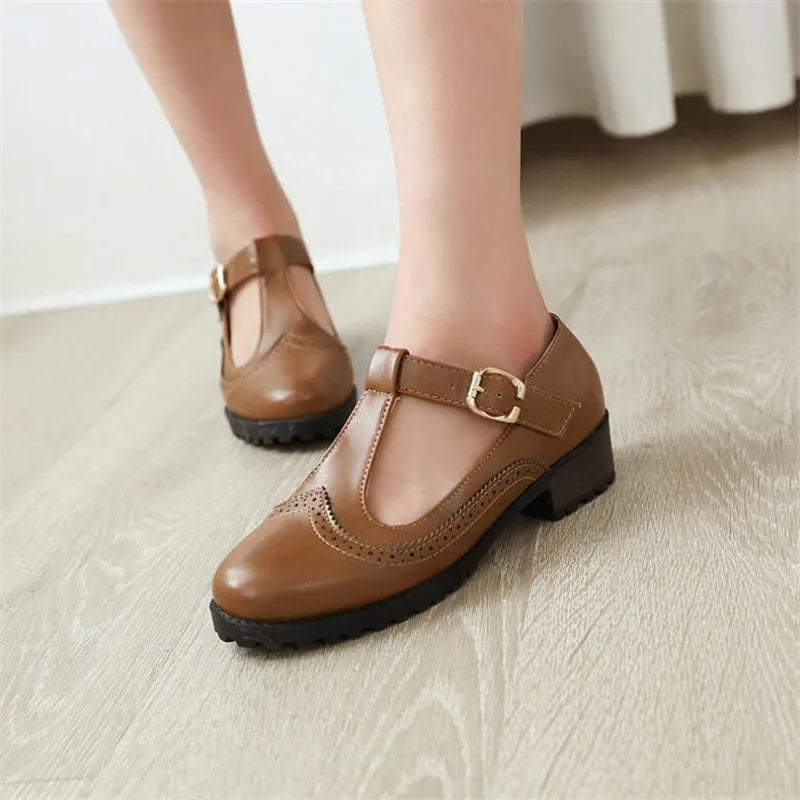 Theresa® | Vegan Leren Orthopedische Schoenen