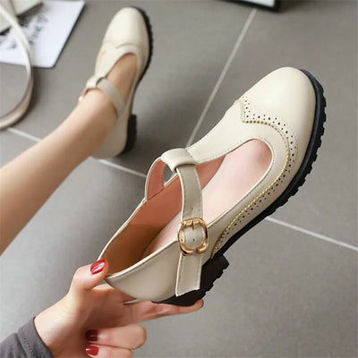 Theresa® | Vegan Leren Orthopedische Schoenen