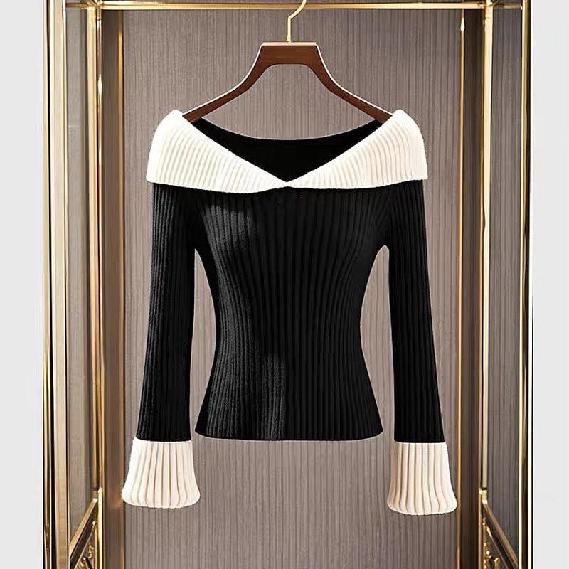 Verena® | Pullover in Zwart en Wit