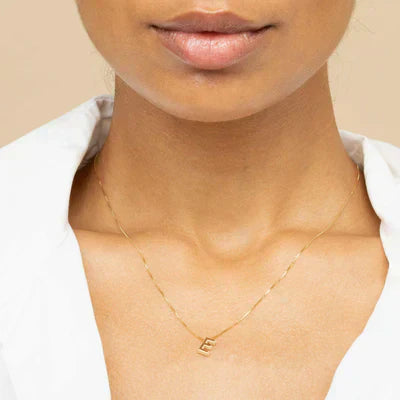 Marina® | Ketting met Initialen in de Vorm van een Liefdesbrief