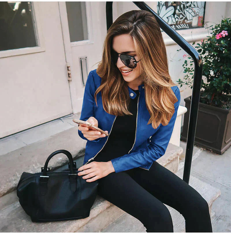Marlene® | Italiaanse Leren Jas