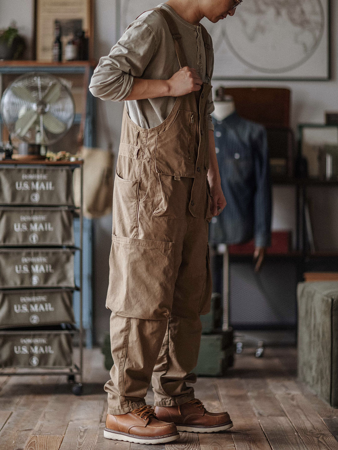 Émile™ | Robuuste donkerblauwe overall