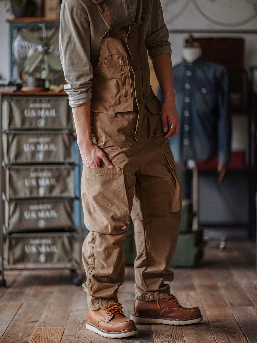Émile™ | Robuuste donkerblauwe overall