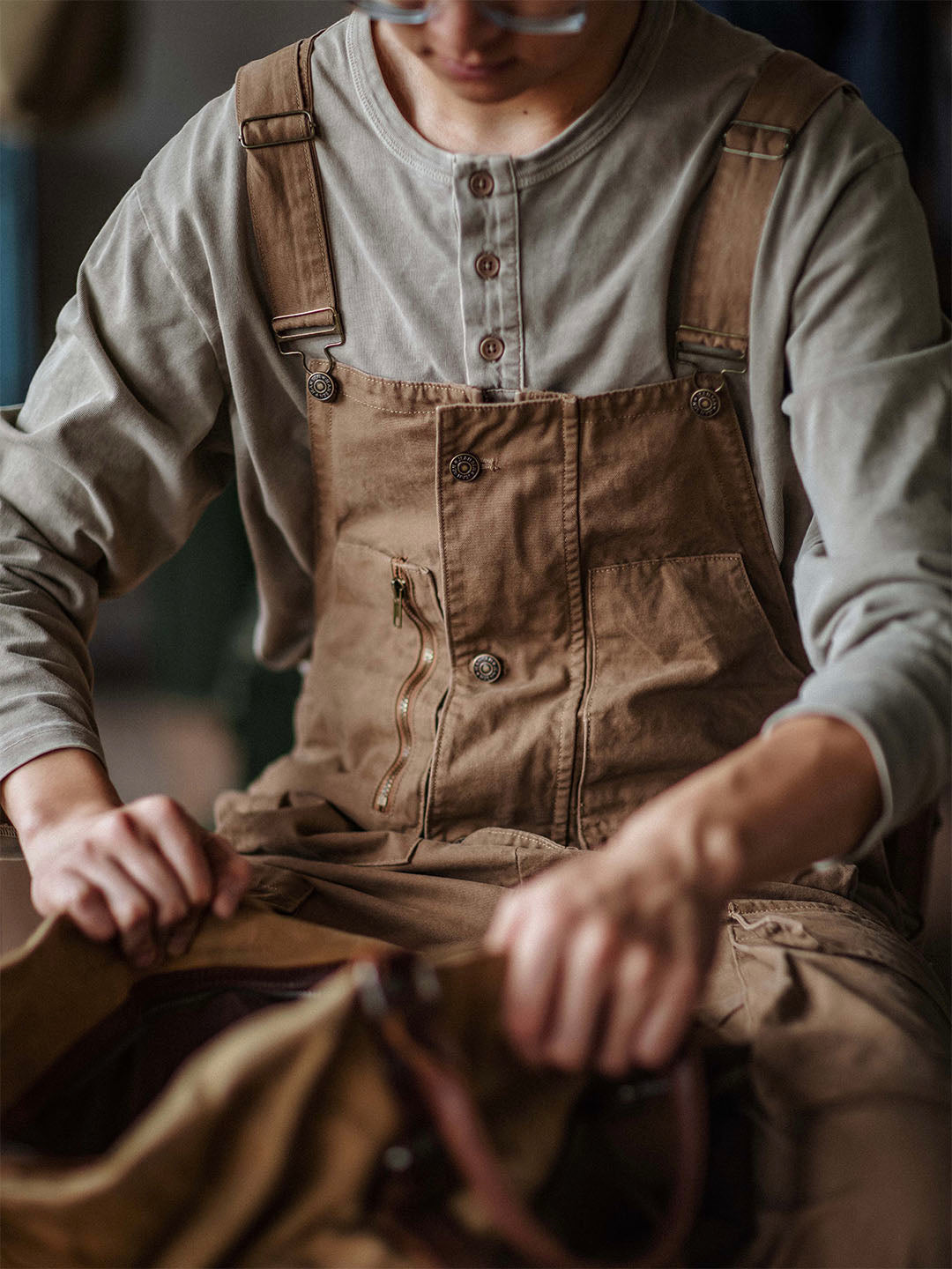 Émile™ | Robuuste donkerblauwe overall