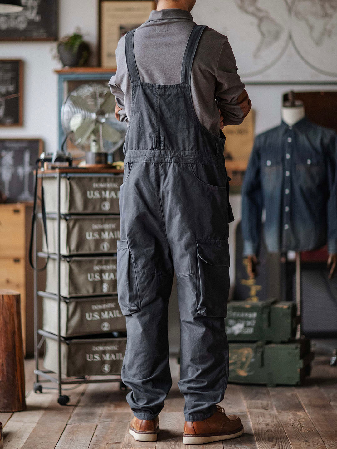 Émile™ | Robuuste donkerblauwe overall