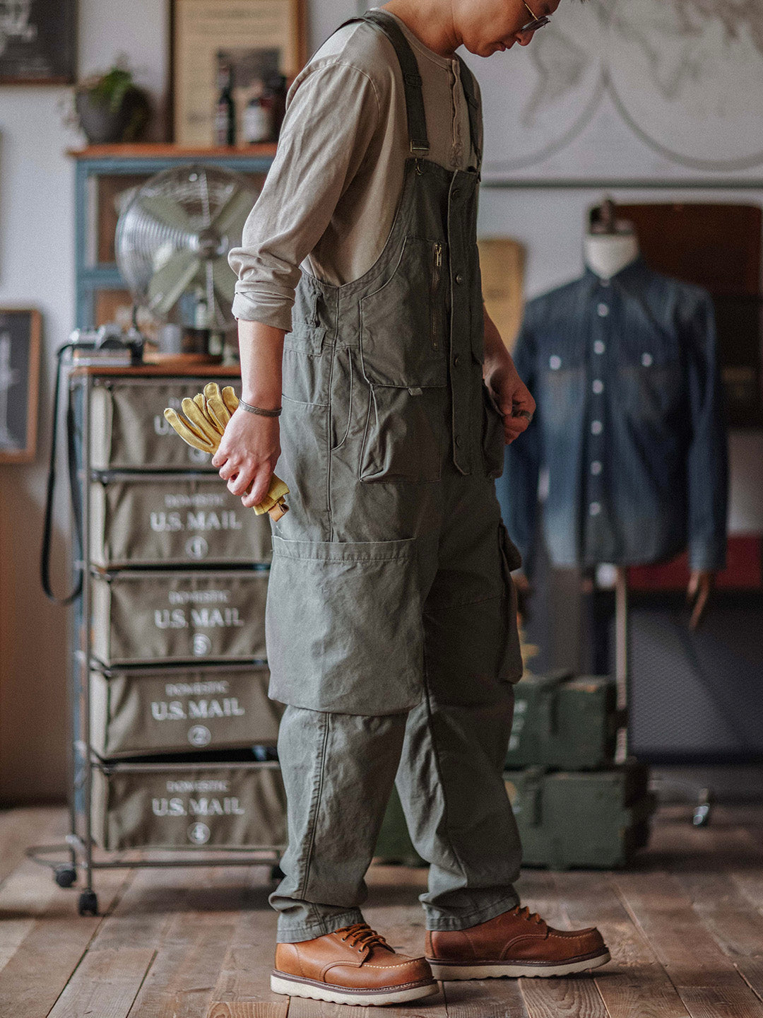 Émile™ | Robuuste donkerblauwe overall