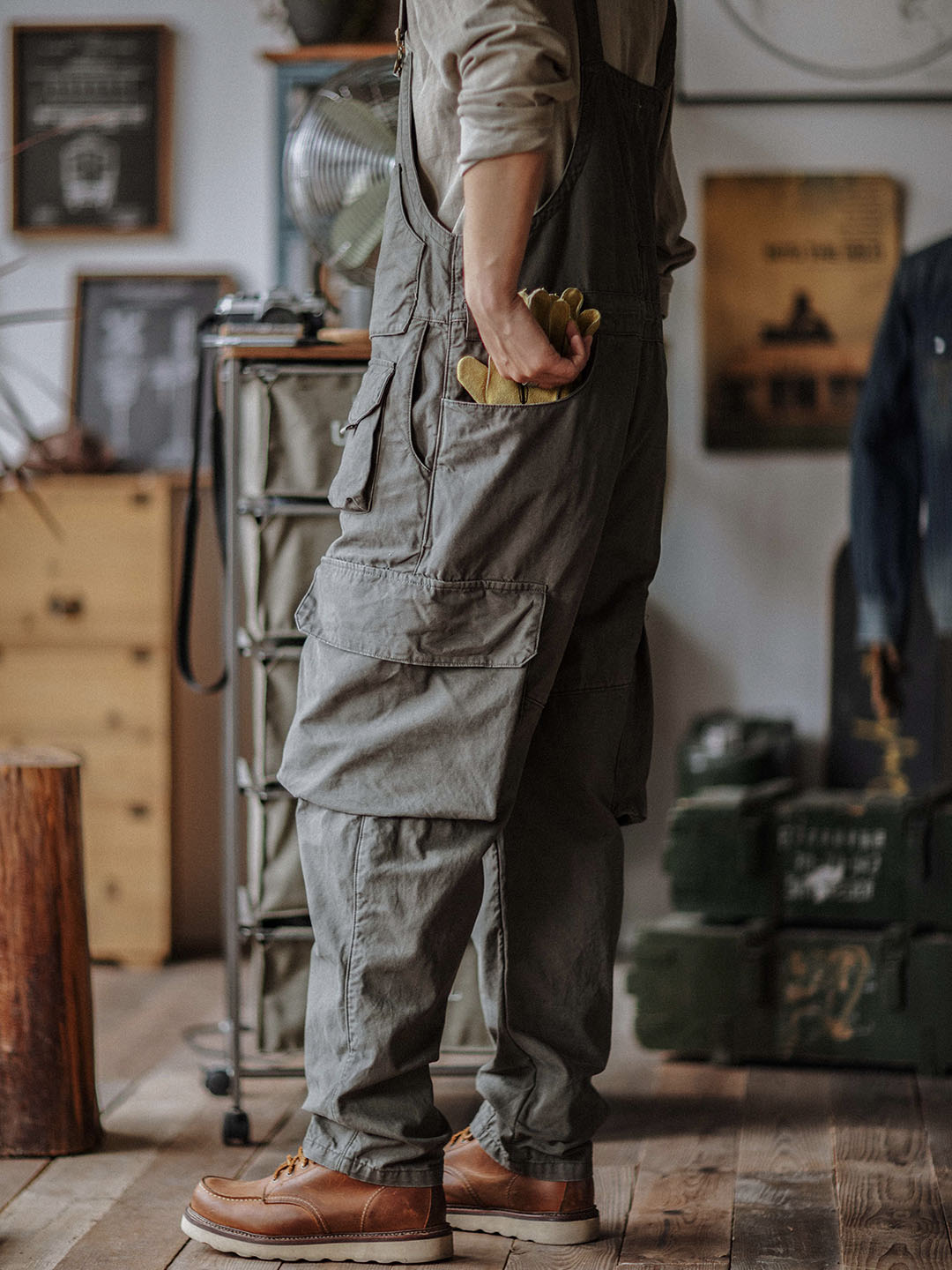 Émile™ | Robuuste donkerblauwe overall