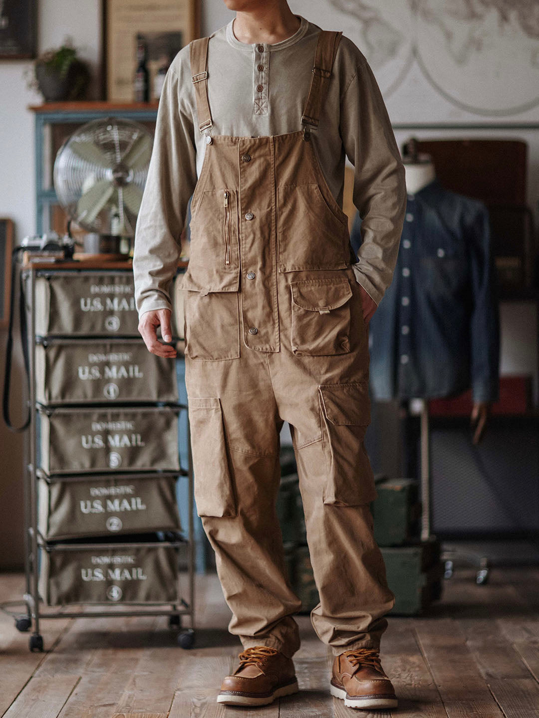 Émile™ | Robuuste donkerblauwe overall
