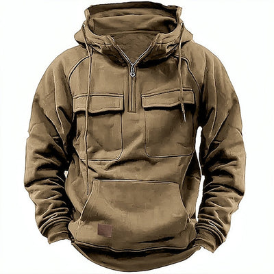Nolan™ | Stijlvolle herfst hoodie met rits