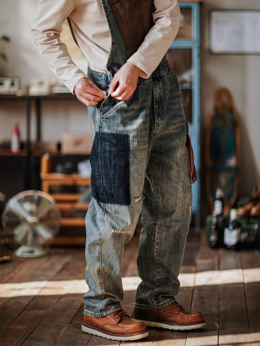 Paul™ | Lichte blauwe casual overall