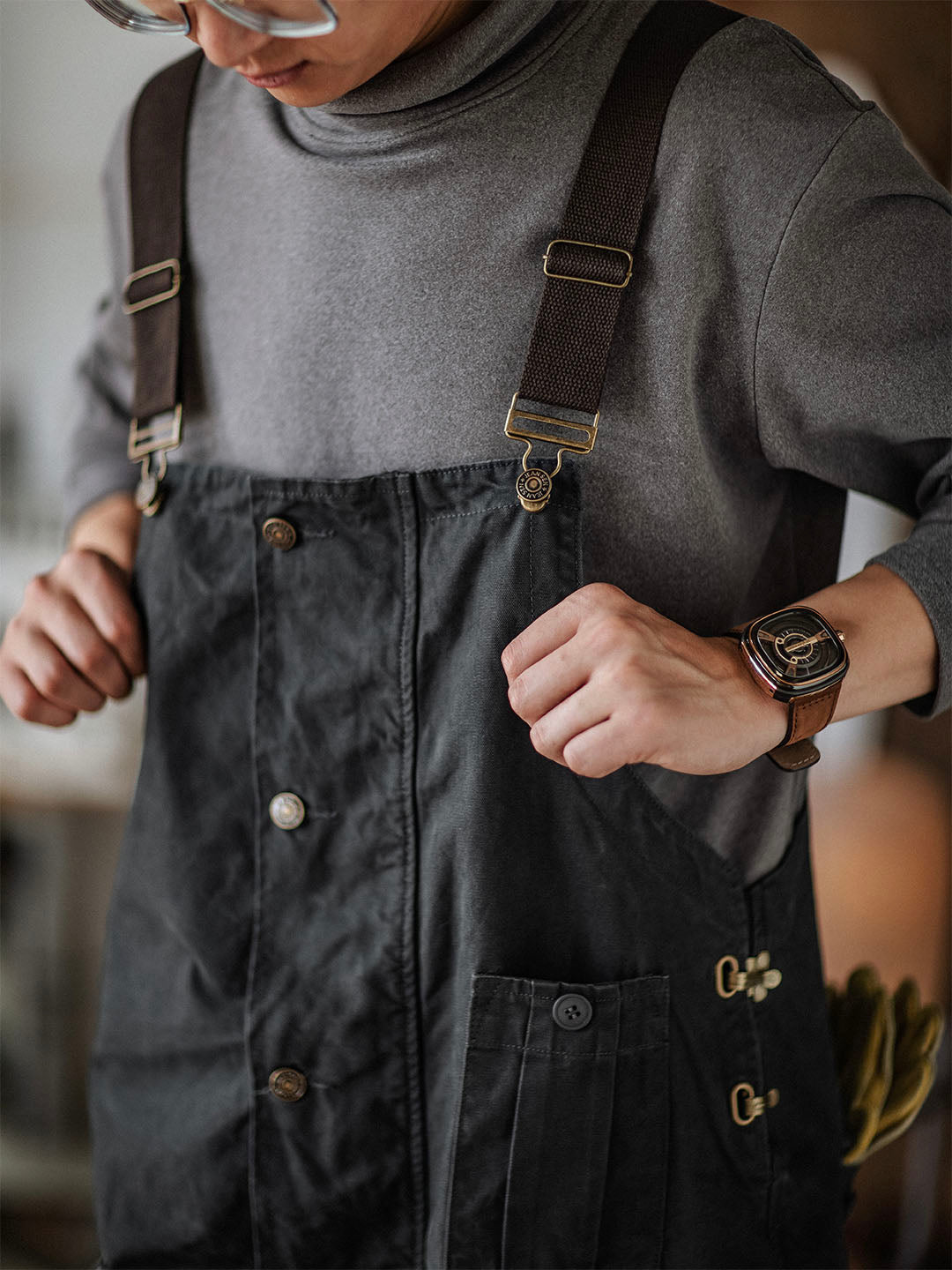 Georges™ | Moderne grijze overall
