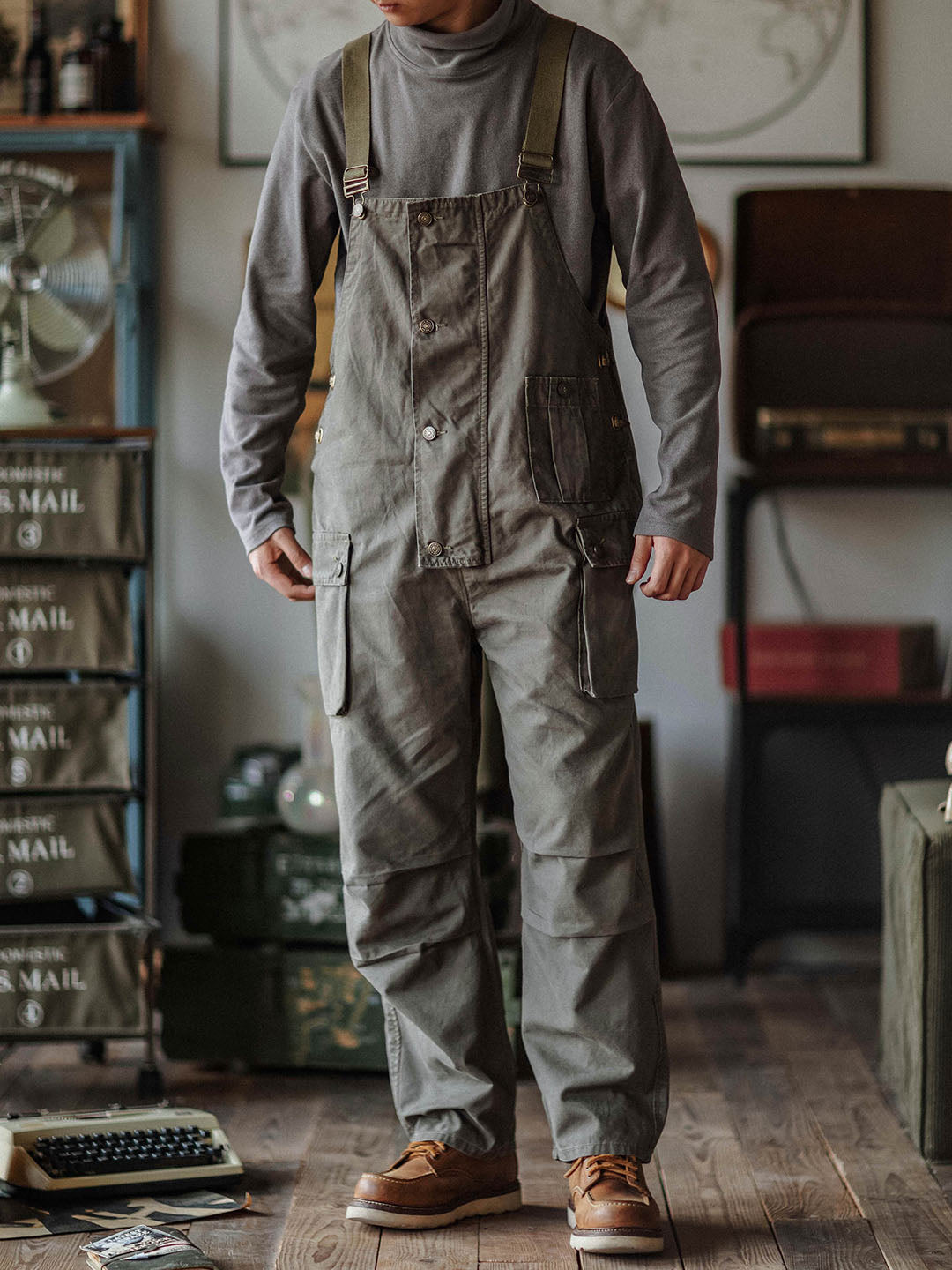 Georges™ | Moderne grijze overall