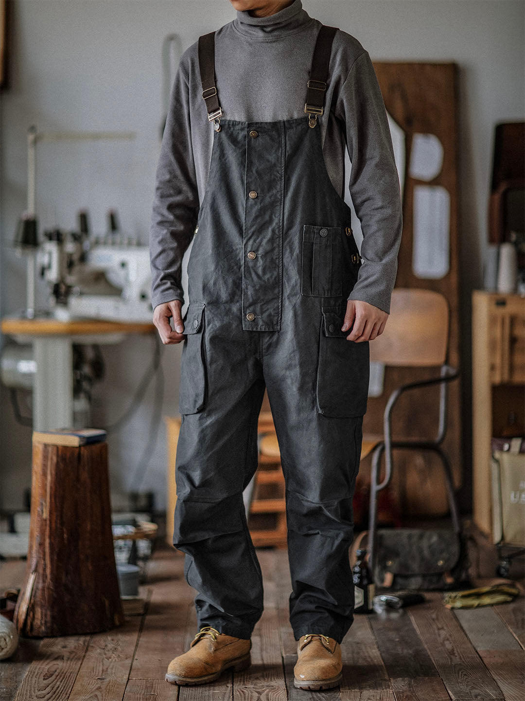 Georges™ | Moderne grijze overall