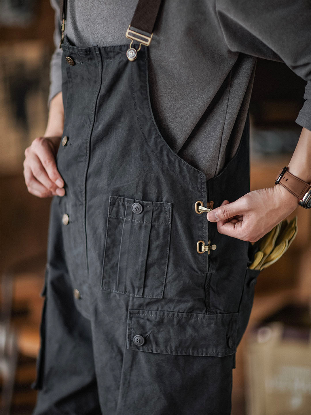 Georges™ | Moderne grijze overall
