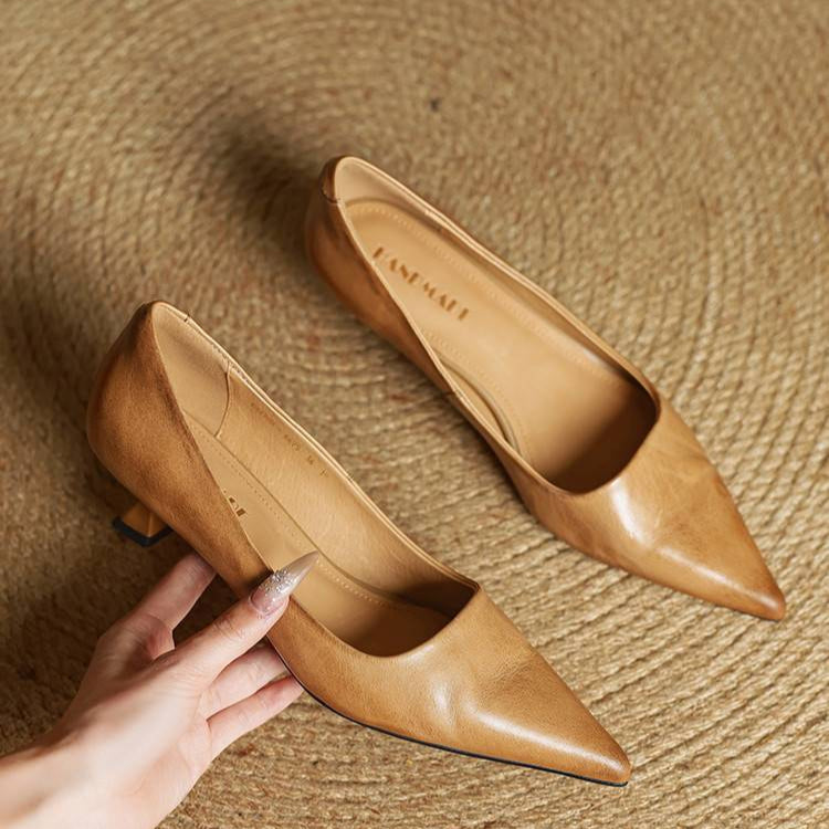 Isabella™ Pumps van echt leer