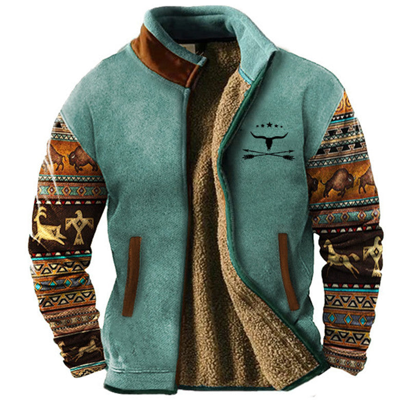 Mathéo - Casual fleecejack voor heren