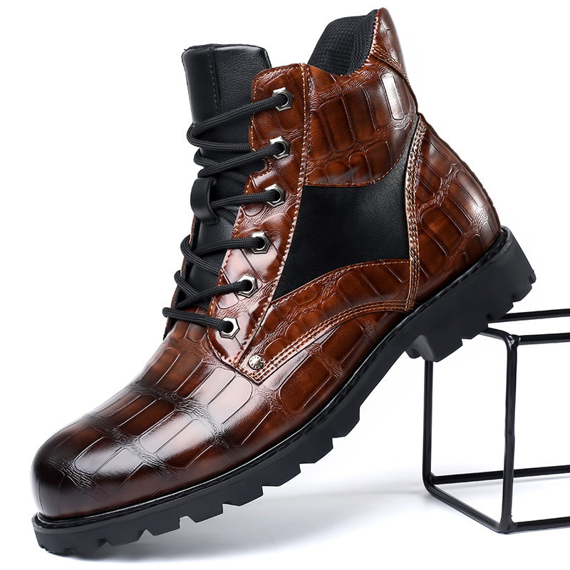 Rendell™ | Krokodillenleren laarzen
