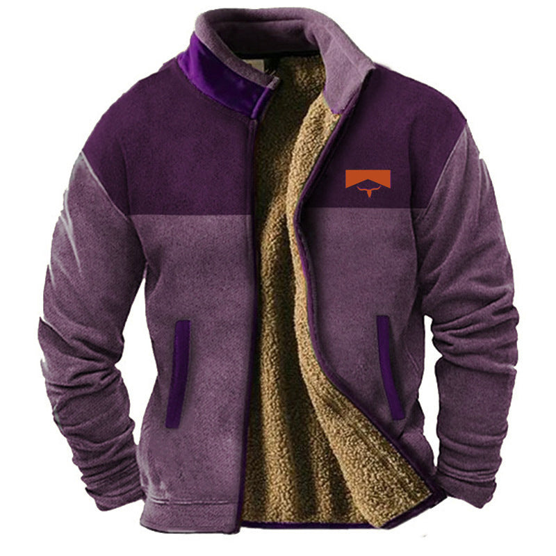 Mathéo - Casual fleecejack voor heren