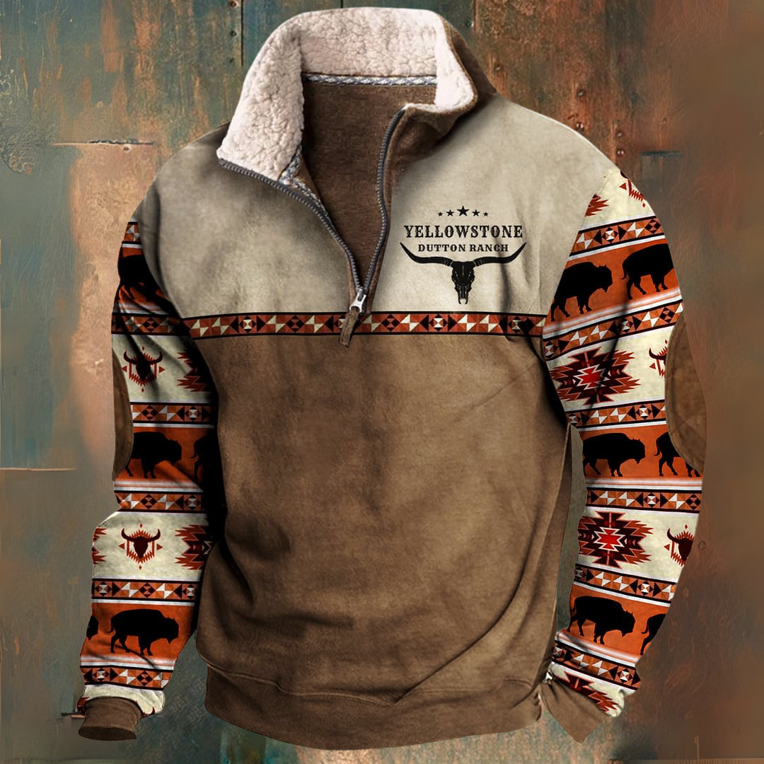 RODEO — Halve-rits jurk voor de herfst-winter