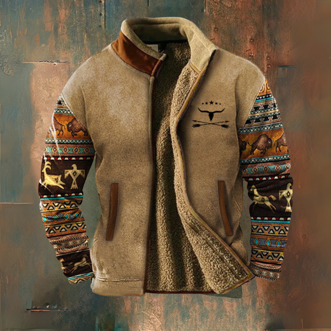 Mathéo - Casual fleecejack voor heren