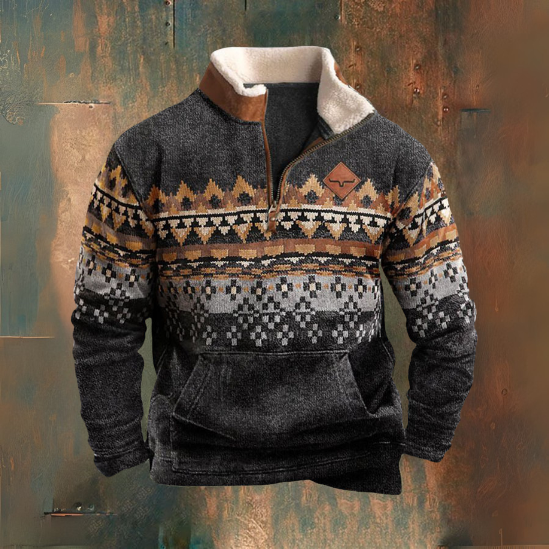 RODEO — Half-zip vest voor herfst-winter