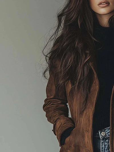 Kirsten® | Trenchcoat van Suède