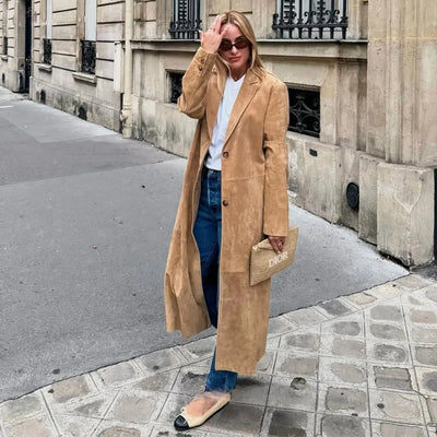 Louise® | Trenchcoat van Suède