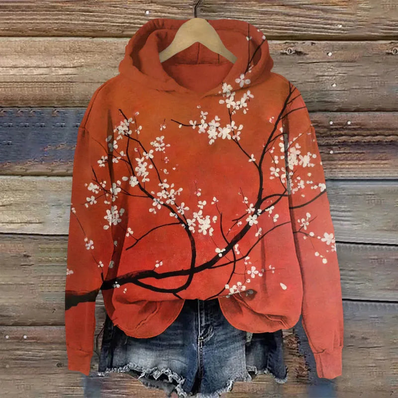 ODELE® | Sweatshirt met bloemendruk
