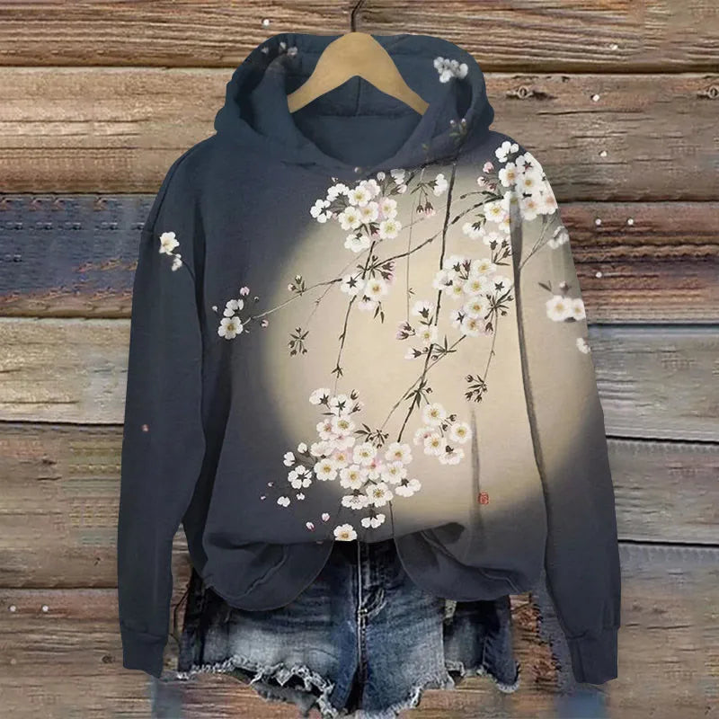 ODELE® | Sweatshirt met bloemendruk