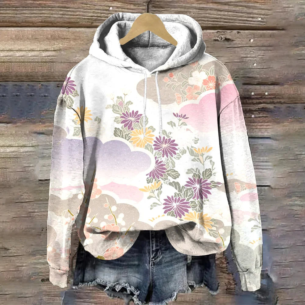 ALIRA® | Sweatshirt met bloemendruk