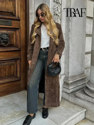 Johanne® | Trenchcoat van Suède