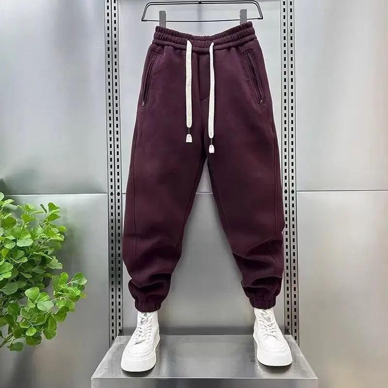 Laurent™ | Sportieve Velours Broeken
