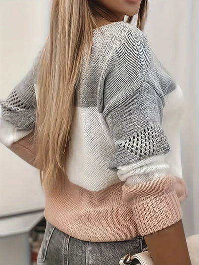 Yuna™ | Trui met Geperforeerde Mouwen