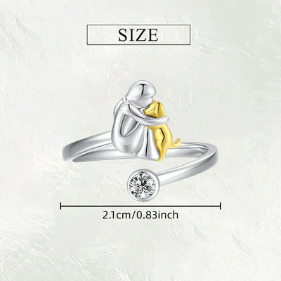 Aurora® | Ring met Hondensymbool
