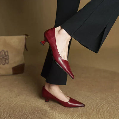 Isabella™ Pumps van echt leer