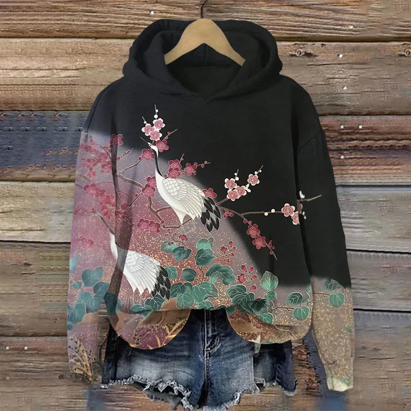 ODELE® | Sweatshirt met bloemendruk