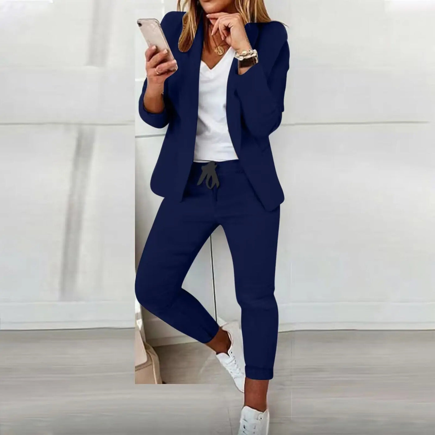 Petra® | Dames Twee-Delig Set – Tijdloze Elegant en Moderne Kracht