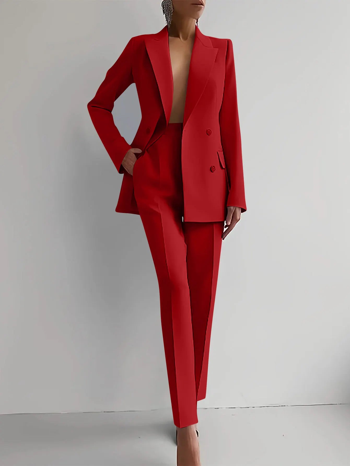 Iris® | Dames Twee-delig Set – Tijdloze Elegantie en Moderne Kracht