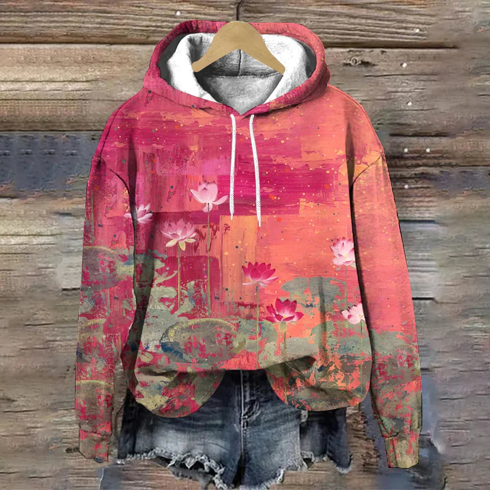 FENJA® | Sweatshirt met bloemendruk